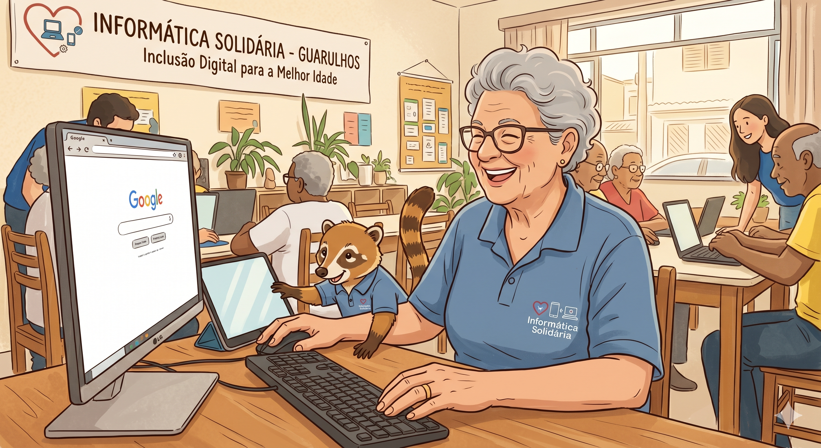 Informática Solidária - Aprendizado
